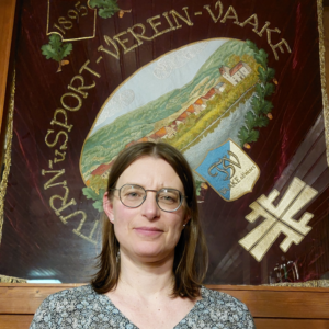 Kassiererin Verena Flemming